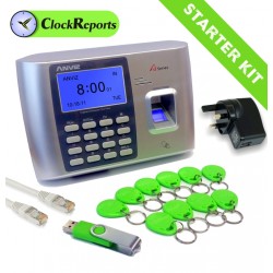 Anviz A300-ID Fingerprint & RFID Starter Kit Bundle
