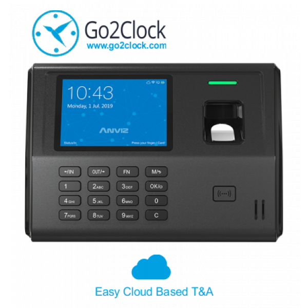 Anviz EP300-Pro-WiFI Series Fingerprint & RFID Card Employee Time Clock
