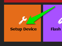 Setup Device Button